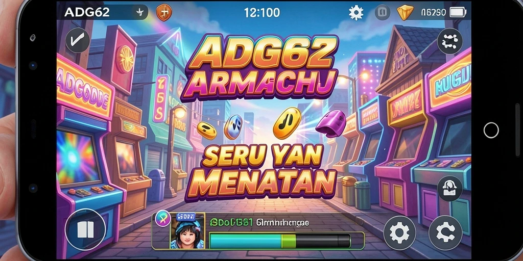 Tampilan gameplay seru dalam ADG62 yang menantang pemain.