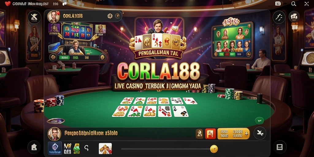 Gameplay Live Casino yang seru dan interaktif di CORLA188.