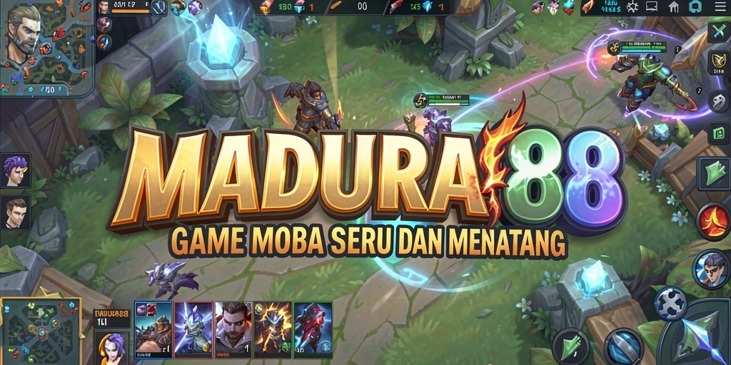 Tampilan gameplay <strong>MADURA88</strong> yang menegangkan dan penuh aksi.