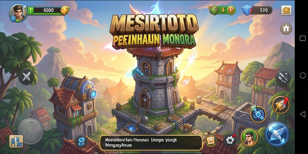 Gameplay seru Tower Defense dengan strategi menara yang cerdik.